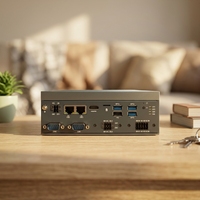 PC Industrial DIO sin Ventilador, Intel J3455, 8GB LPDDR4, LAN 2.5GbE, 2x CANBus, 4DI, 4DO, 4G, 5G LTE, Computadora Gateway IoT