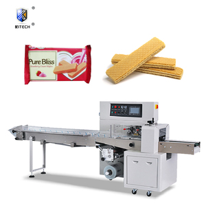 De alta velocidad almohada-bolsa energía/barquillos/gofres/Molar/varilla galletas automática de la máquina de embalaje - Product Image 1