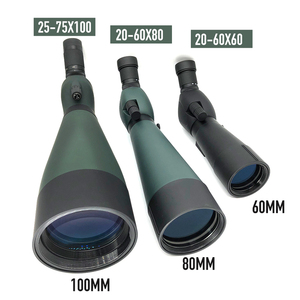 Télescope monoculaire 25-75x100 Porro Bak4 en alliage d'aluminium + verre optique, idéal pour l'observation des oiseaux - Product Image 3