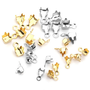 Cierre de Cadena de Acero Inoxidable con Diamantes de Imitación, Cierre Cuadrado para Bolsos, Accesorio para Pulseras y Joyería DIY H1244 - Product Image 3