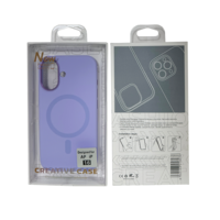 Coque en silicone magnétique Heybingo respectueuse de la peau, rotation à 360°, style Ins, coussin d'air, étanche, antichoc, résistante aux rayures, solide