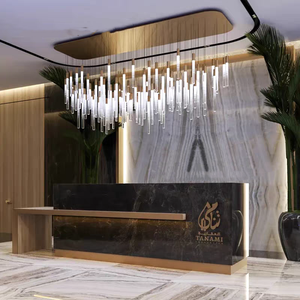 वेको बड़े झूमर के झूले को प्रकाश परियोजना के लिए बड़े कस्टम बनाया गया छत आधुनिक और लक्जरी झूमर - Product Image 2