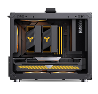 C6 MAX Mid Tower ATX Computer Case Plastic and Aluminum Alloy with Fan Stocked Product