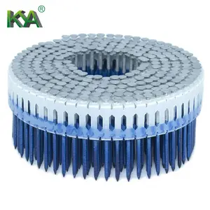 0.092x2-1/2 "tấm nhựa cuộn dây móng tay với công cụ khí nén cho tủ và đồ nội thất khung