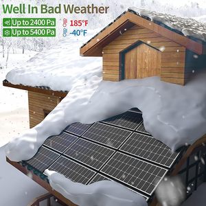 แผงโซลาร์เซลล์กันน้ำสำหรับภายนอกอาคาร 300W 500W พลังงานแสงอาทิตย์ - Product Image 5
