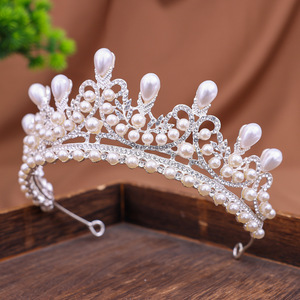 <span class=keywords><strong>Diadème</strong></span> de mariée, accessoire de cheveux pour femme de 18 ans, couronne de mariage, princesse coréenne, anniversaire, accessoires de robe de mariée, <span class=keywords><strong>diadème</strong></span> de reine - Product Image 3