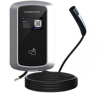 XTEVSE Nouveau chargeur solaire pour véhicules électriques Type 2 7KW Wallbox pour voitures électriques et hybrides rechargeables IP54 Chargeur EV 11kw IEC 62196 Wall Box