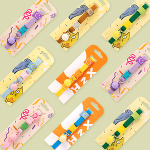 Dada Bear <b>Pet</b> <b>Collar</b> Solid Color Adjustable For Cat Small Breed All Seasons - Product Image 2