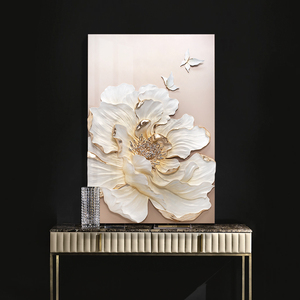 Dipinto 3D di Fiori Relife, <span class=keywords><strong>Pittura</strong></span> <span class=keywords><strong>in</strong></span> <span class=keywords><strong>Resina</strong></span> 3D, Decorazione Murale di Lusso <span class=keywords><strong>per</strong></span> Interni, Quadri Floreali <span class=keywords><strong>per</strong></span> Soggiorno - Product Image 5