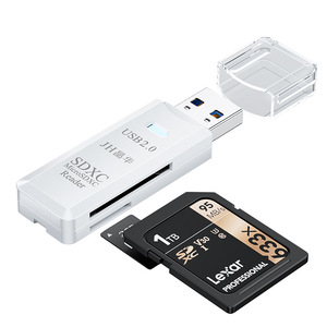Lector de Tarjetas USB 2.0 Tipo C OTG 6 en 1, Lector de Tarjetas de Memoria SD TF Micro SD de Doble Ranura para Teléfono Android, Laptop, PC, 512GB, Plug and Play - Product Image 3