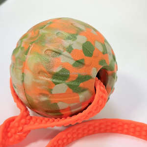 Balle à mâcher interactive de luxe pour petits animaux, en PVC, avec corde, design durable, personnalisable, plusieurs couleurs - Product Image 4