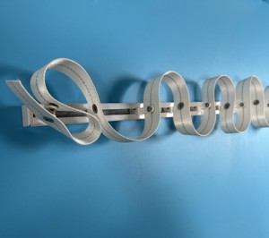 Nhà máy nóng cung cấp lớn vuông hiện đại Rèm theo dõi đường sắt nhôm - Product Image 1