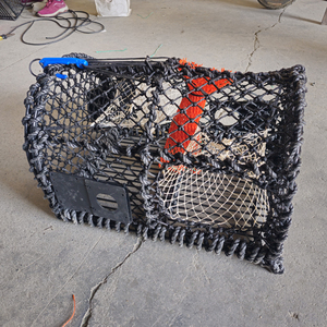 Pots de homard saisonniers robustes avec piège de pêche à l'aquaculture Lnett à double anneau pour la collecte de crevettes et de homards - Product Image 4