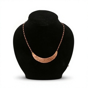 Designer Copper Necklace for Women with Handmade Quality Finish Suitable for Casual and Formal Outfits - Product Image 1