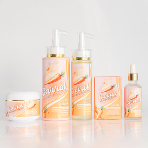 Set <span class=keywords><strong>di</strong></span> Cosmetici <span class=keywords><strong>di</strong></span> <span class=keywords><strong>Lusso</strong></span> Biologici Anti-Età, Idratanti e Sbiancanti con Vitamina C e Carota per Tutti i Tipi <span class=keywords><strong>di</strong></span> Pelle, Etichetta Privata - Product Image 1