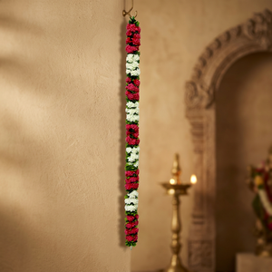 พวงมาลัยดอกไม้ประดิษฐ์ AFF-Garland-13.2 ราคา 580 บาท/ชิ้น {มีหลายสีให้เลือก} - Product Image 3