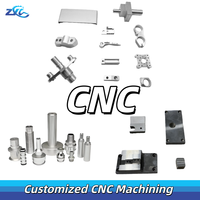 Pièces en alliage d'aluminium usinées par CNC, acier inoxydable, laiton, services d'usinage de précision CNC 5 axes, traitement de matériel électronique