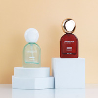 Flacon compte-gouttes coloré de 30 ml pour sérum capillaire, huile essentielle, flacon cosmétique en verre