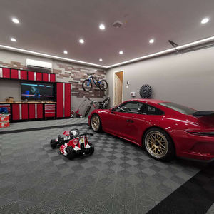 Baldosas Modulares a Precio de Fábrica para Pisos de Garaje, Piscinas y Patios, Tapetes de Drenaje Entrelazados para Exterior e Interior de Vinilo de Lujo - Product Image 4