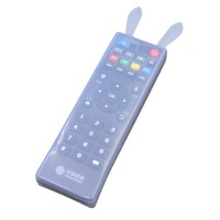Funda Protectora Universal de Silicona Transparente para Control Remoto, a Prueba de Golpes, Agua y Polvo, para Aparatos Domésticos, TV y Aires Acondicionados