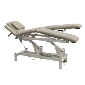 HICOMED portatile moderno in pelle sintetica salone di bellezza massaggio letto di terapia fisica 2 motore elettrico robusto telaio fornitore cinese - Product Image 6