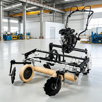 Machine agricole à haute productivité, cultivateur de paillis plastique pour ferme, type marchant, moteur à essence avec boîte de vitesses