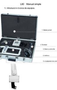 Scanner à ultrasons portatif pour animaux, série tactile L80 de 7 pouces, système à ultrasons pour ferme, Scanner médical Compact pour animaux - Product Image 3