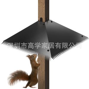 Protection contre les écureuils et dispositif anti-escalade de 18 pouces, nouveau mangeoire à oiseaux transfrontalier, lot de 4, fournitures essentielles pour oiseaux - Product Image 2