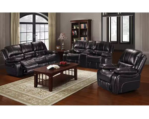 Frank mobili speciali settimanali Top Premium tessuto durevole reclinabile divano Set eleganti mobili da soggiorno - Product Image 2