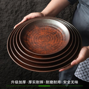 จานเมลามีนทรงสี่เหลี่ยมสไตล์เรียบง่ายสำหรับใช้ในงานโรงแรม จานตื้น YB001 7 - Product Image 4