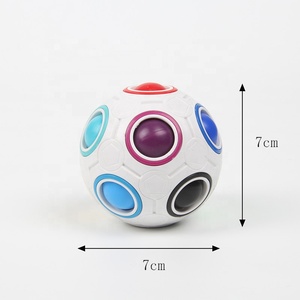 2024 Hot Bán New Ma Thuật Cầu Vồng Bóng <span class=keywords><strong>Cube</strong></span> Trẻ Em Của Giáo Dục Đồ Chơi Bóng Đá 12 Lỗ Đàn Hồi Giải Nén Vui Vẻ <span class=keywords><strong>Fidget</strong></span> Đồ Chơi Trẻ Em - Product Image 4