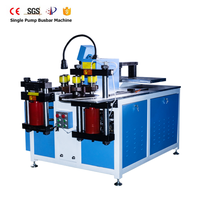 Nouvelle technologie pompe unique CNC Busbar Machine hydraulique cuivre Bus bar poinçonnage flexion découpeuse