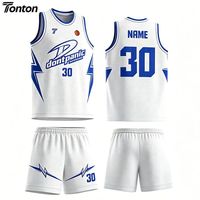 Maillots de basket-ball personnalisés en usine pour hommes, tenue de basket-ball respirante à sublimation intégrale, ensemble complet pour jeunes, kits complets