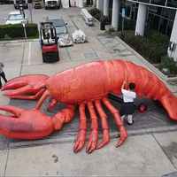Ballon gonflable géant pour homards/animaux marins