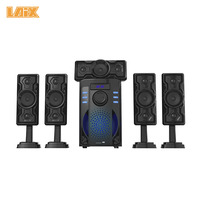 Nuevo sistema de cine en casa 5,1 120W 8 pulgadas altavoces profesionales activos Bocinas para Bluetooth inalámbrico para TV fiestas teatro
