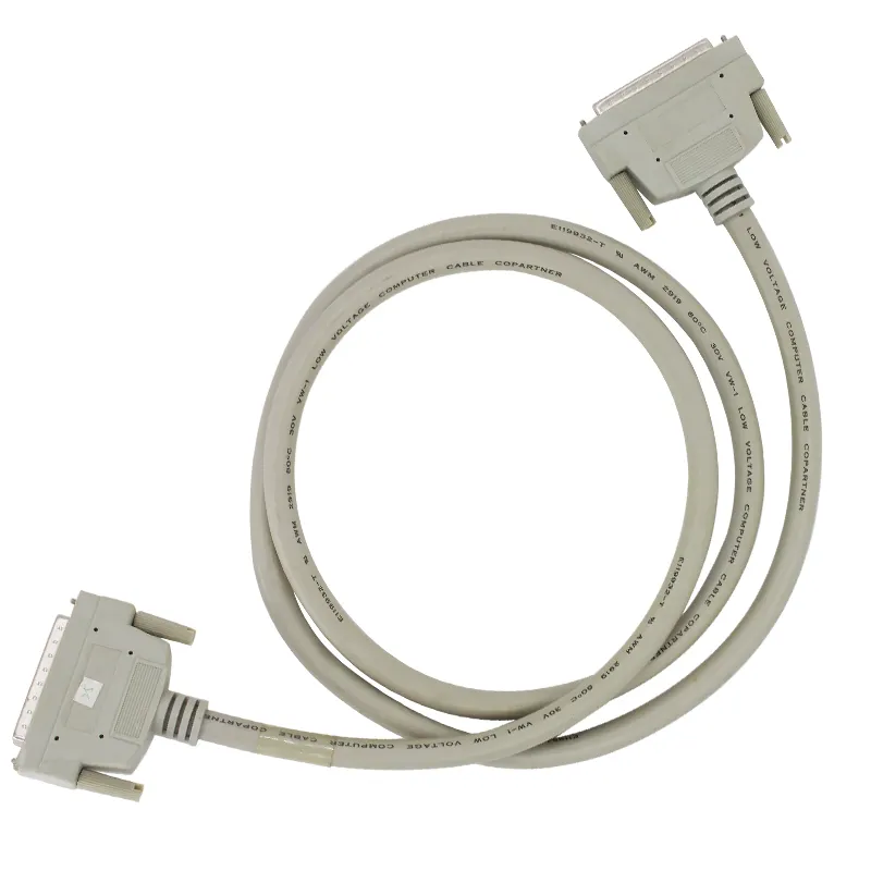Factory customized HPDB68PIN SCSI CABLE male to male data cable server industrial connection adapter wire harness scsi cable