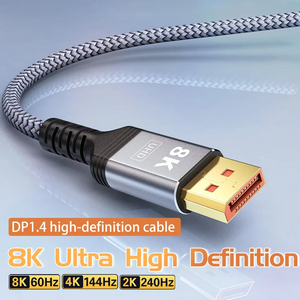 สาย Display Port 1.4 <span class=keywords><strong>ราคา</strong></span>พิเศษ ขายส่งแบบคละ สาย DP to DP ความเร็วสูง <span class=keywords><strong>8K</strong></span> 60Hz 4K 144Hz 2K 240Hz สำหรับ PC แล็ปท็อป <span class=keywords><strong>จอ</strong></span>ภาพ - Product Image 3