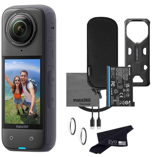 Brand New Insta-360 X4 8K 360 Waterproof Action Camera 8K 360 Stabilization Touch Screen