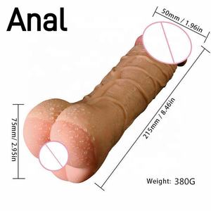 Groothandel Realistische Anale Pussy Dildo Masturbator Koeherder Paar Homo Seksspeeltjes Voor Wederzijdse Masturbatie - Product Image 2