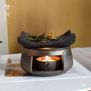 Atsuin Japanese-style <b>Ceramic</b> Incense Burner With Tray For Aromatherapy <b>Diffuser</b> - Product Image 5