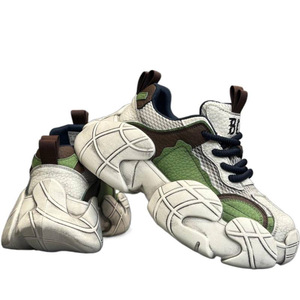 Chaussures pour hommes Printemps 2026 : baskets athlétiques décontractées et polyvalentes, style rétro 'dad shoes', avec empeigne en maille respirante et semelle épaisse - Product Image 5