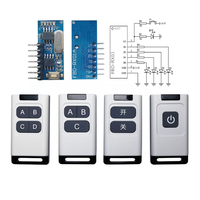 Clone universel 433.92 MHz duplicateur de télécommande silicone 868 MHz Code d'apprentissage Smart Home RF porte-clés à distance pour porte de garage