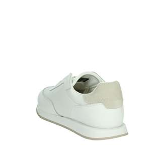 Baskets basses décontractées en cuir blanc pour homme Calvin Klein - Product Image 2