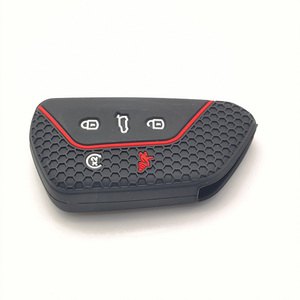 Funda Protectora de Piel para Llave de Coche para Skoda Octavia A8 SEAT León VW Golf 8 Mk8 GTI GTD R ID3 ID4 <span class=keywords><strong>Cupra</strong></span> Formentor Tarraco Remoto - Product Image 3