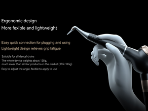 Nuovo Prodotto Dentale AP-H Lucidatore ad Aria, Modalità Sopragengivale e Sottogengivale Due in Uno, con Ugello Incluso - Product Image 2