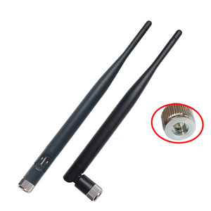 Antennes à gain élevé Taidacent Whip repliées avec connecteur mâle/femelle nickelé 19,5 cm 1200 MHz 1,2 GHz Antenne FPV 1,2 GHz - Product Image 2