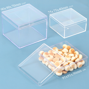 Boîte à Tiramisu Transparente SUNSHING de Qualité Alimentaire, Grandes Boîtes à Gâteau en Acrylique Transparentes, Boîtes à Dragées de Mariage, Boîtes à Chocolats et Biscuits - Product Image 3