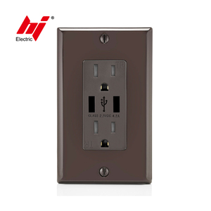 Vente flash 2024 - Chargeur rapide double USB type A 15A - Prise double USB avec plaque murale - Product Image 3