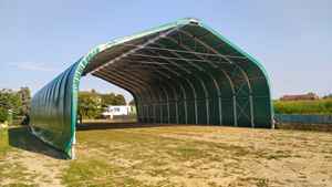 Refugio de Almacenamiento para Vehículos Agrícolas de Acero Galvanizado Estándar DUE SRL, Tipo Ligero, Fabricado en Italia, Venta al Por Mayor del Fabricante - Product Image 5