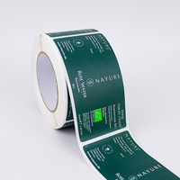 Impression d'étiquettes adhésives personnalisées pour produits, autocollants ronds en vinyle imperméables, rouleau de papier, étiquettes personnalisées avec logo, rouleau d'autocollants